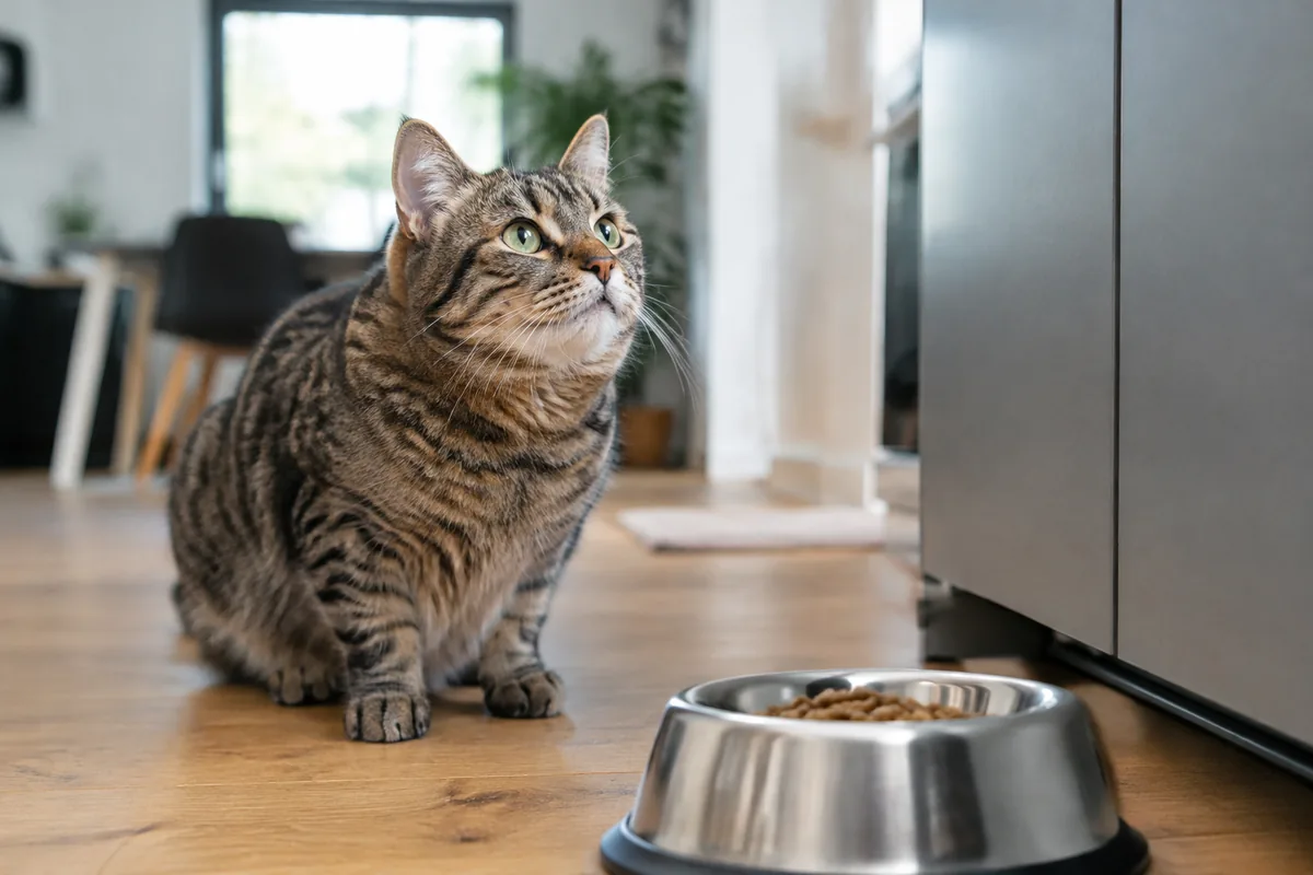 Un chat peut-il anticiper l’heure de son repas