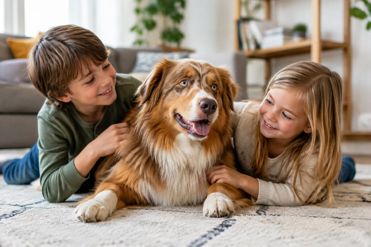 Le Golden aussie est-il adapté à une famille avec des enfants ?